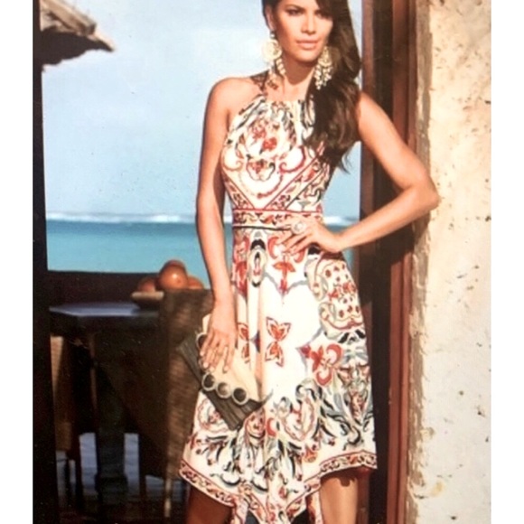 Boston Proper Dresses & Skirts - Boston Proper Halter Handkerchief Dress